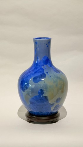 山水結晶 天球瓶